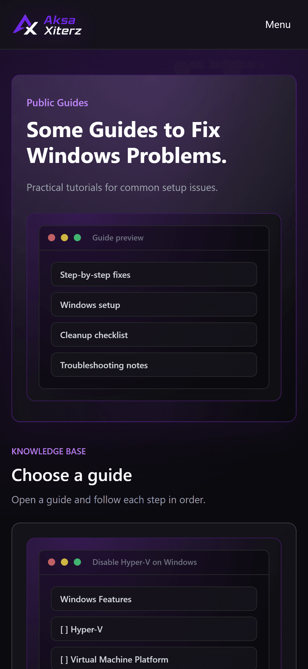 Aksa Xiterz preview: Repeated questions should become tools.